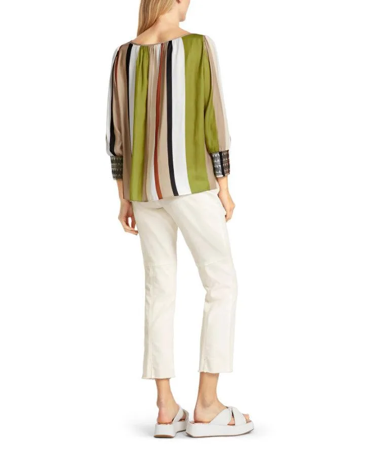 Vertical Multi Stripe Top