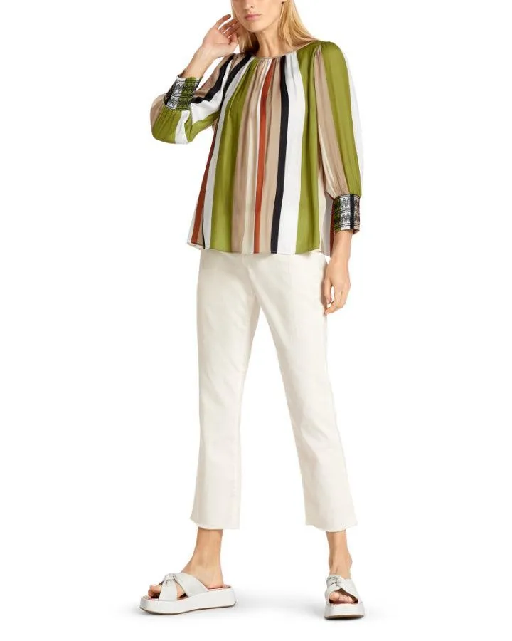 Vertical Multi Stripe Top