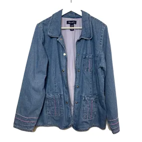 Vintage denim & Co Jean Denim Chore Coat XL Cotton