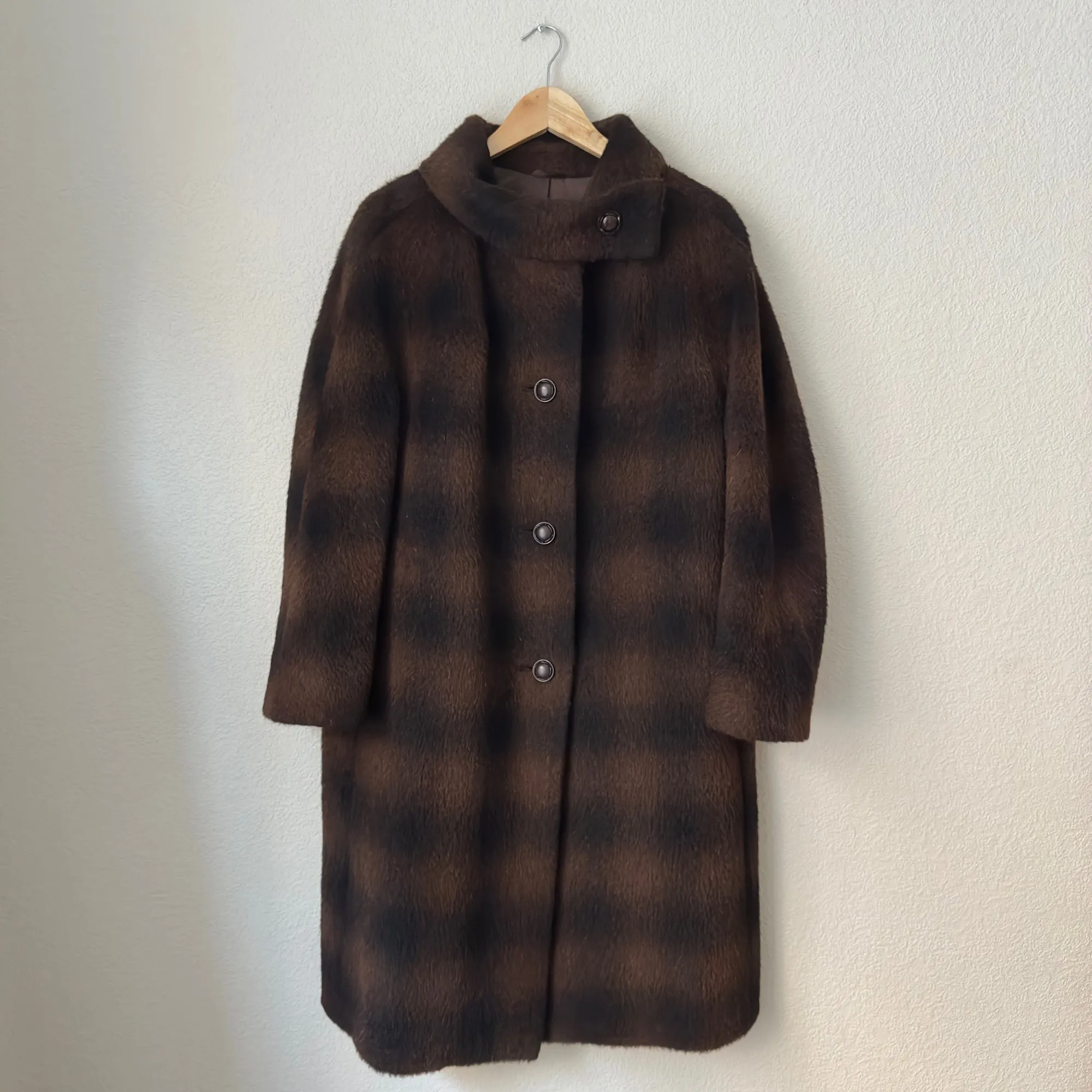 Vintage Pure Llama Coat - size M