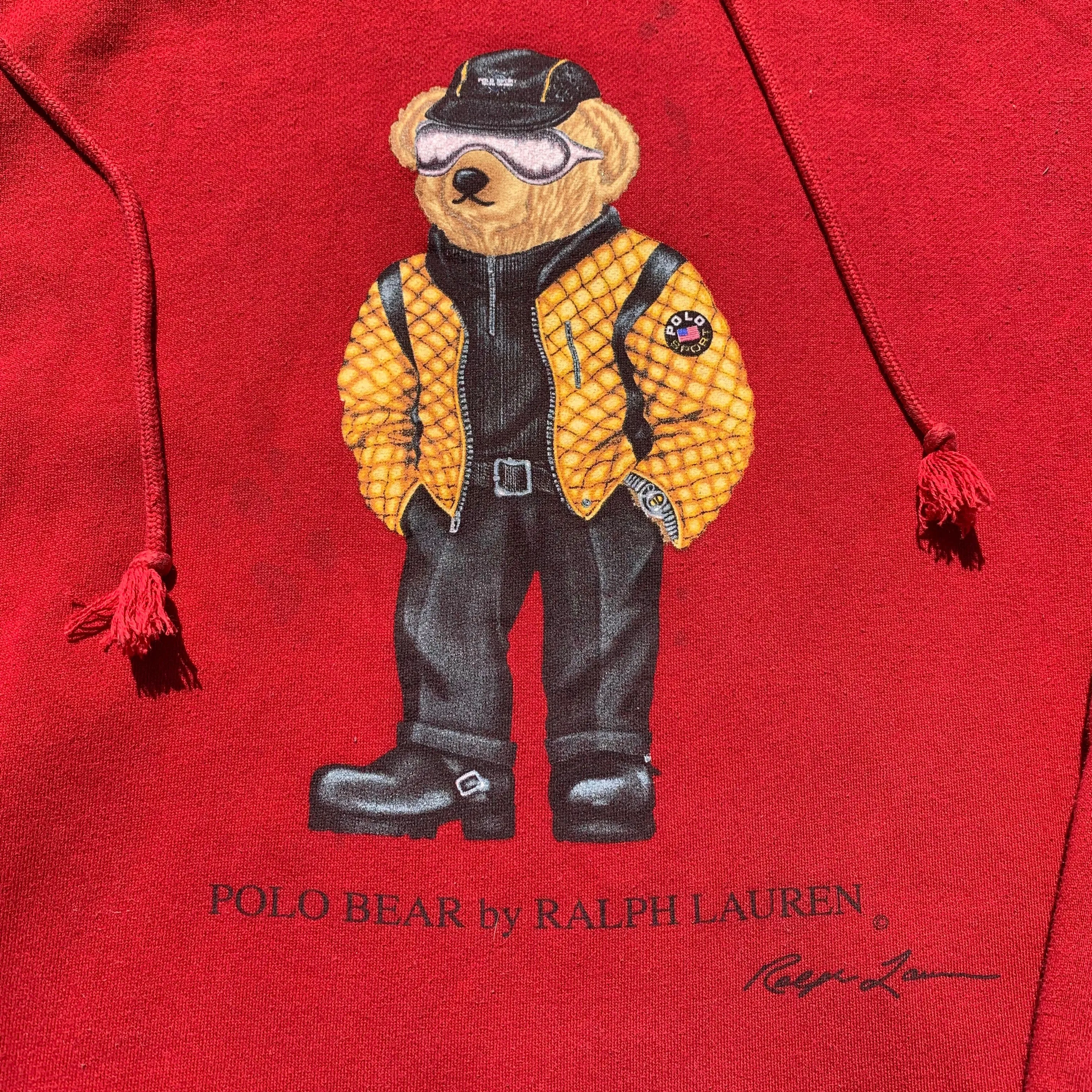 Vintage Ralph Lauren Polo Sport "Polo Bear" Pullover Sweatshirt