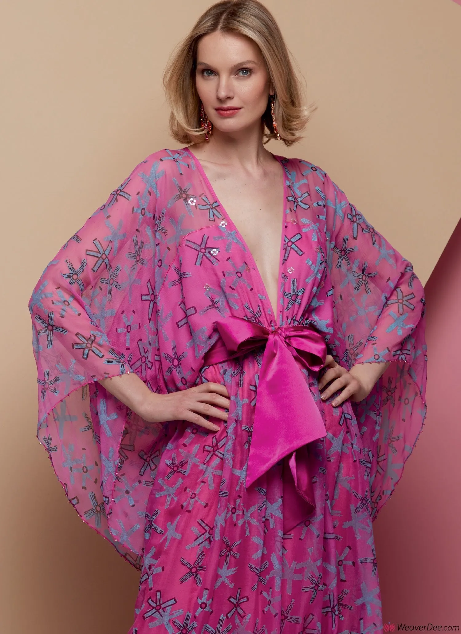 Vogue Pattern V1627 Misses' Special Occasion Dress & Sash
