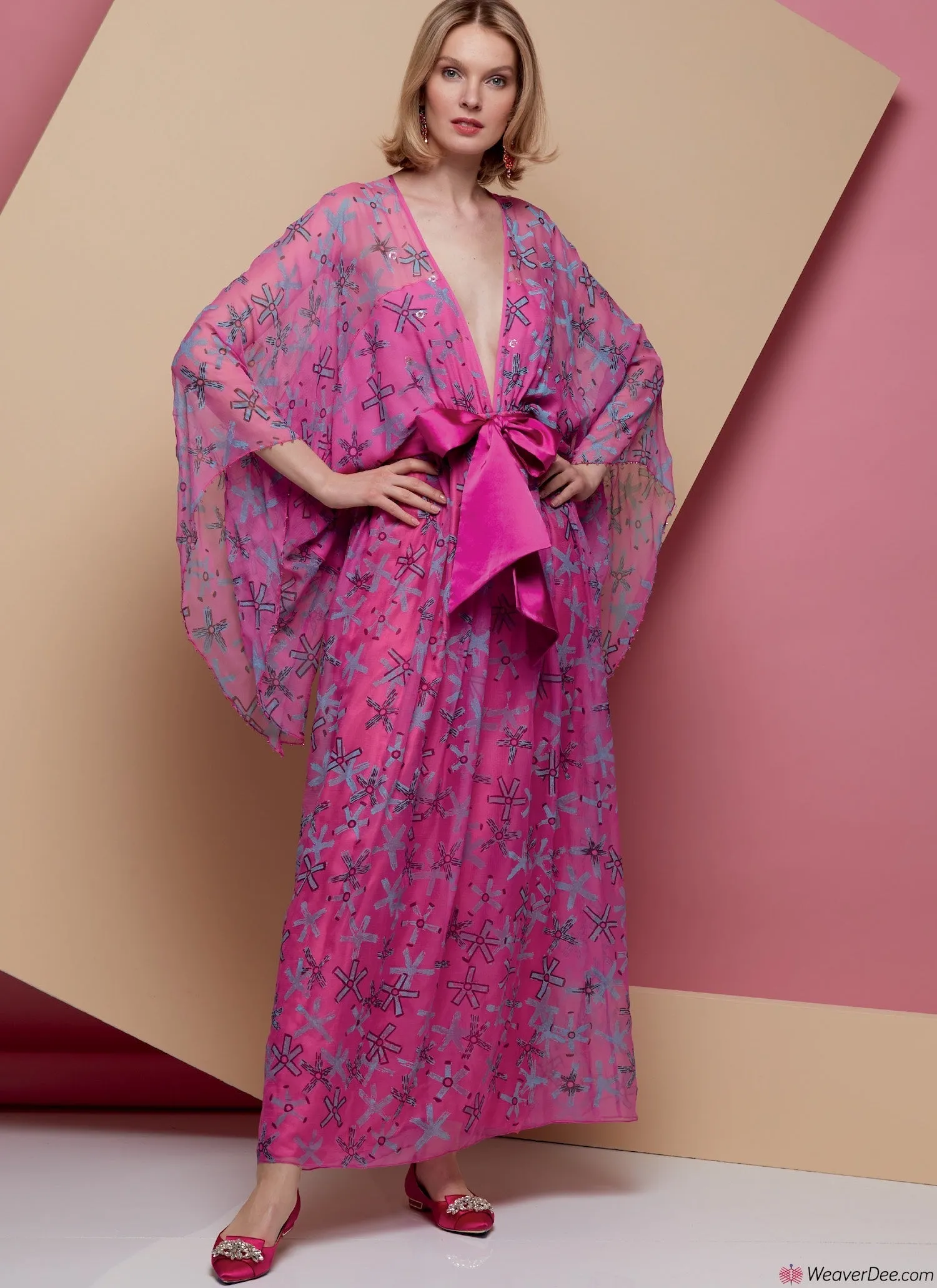 Vogue Pattern V1627 Misses' Special Occasion Dress & Sash