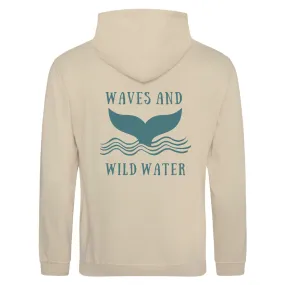 'WAVES' Winter Swim Unisex Hoodie