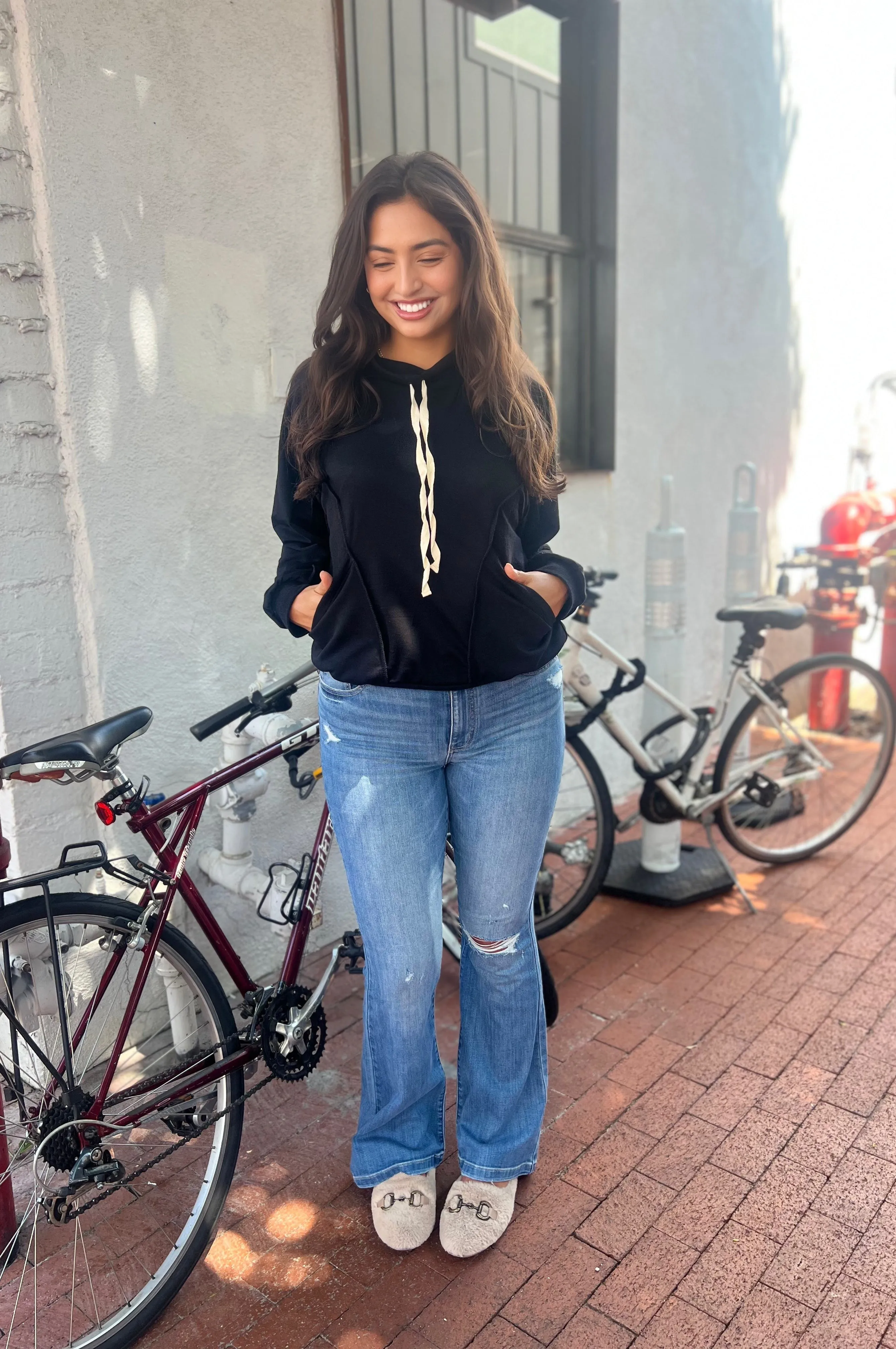 Weekend Athletics Pullover Black