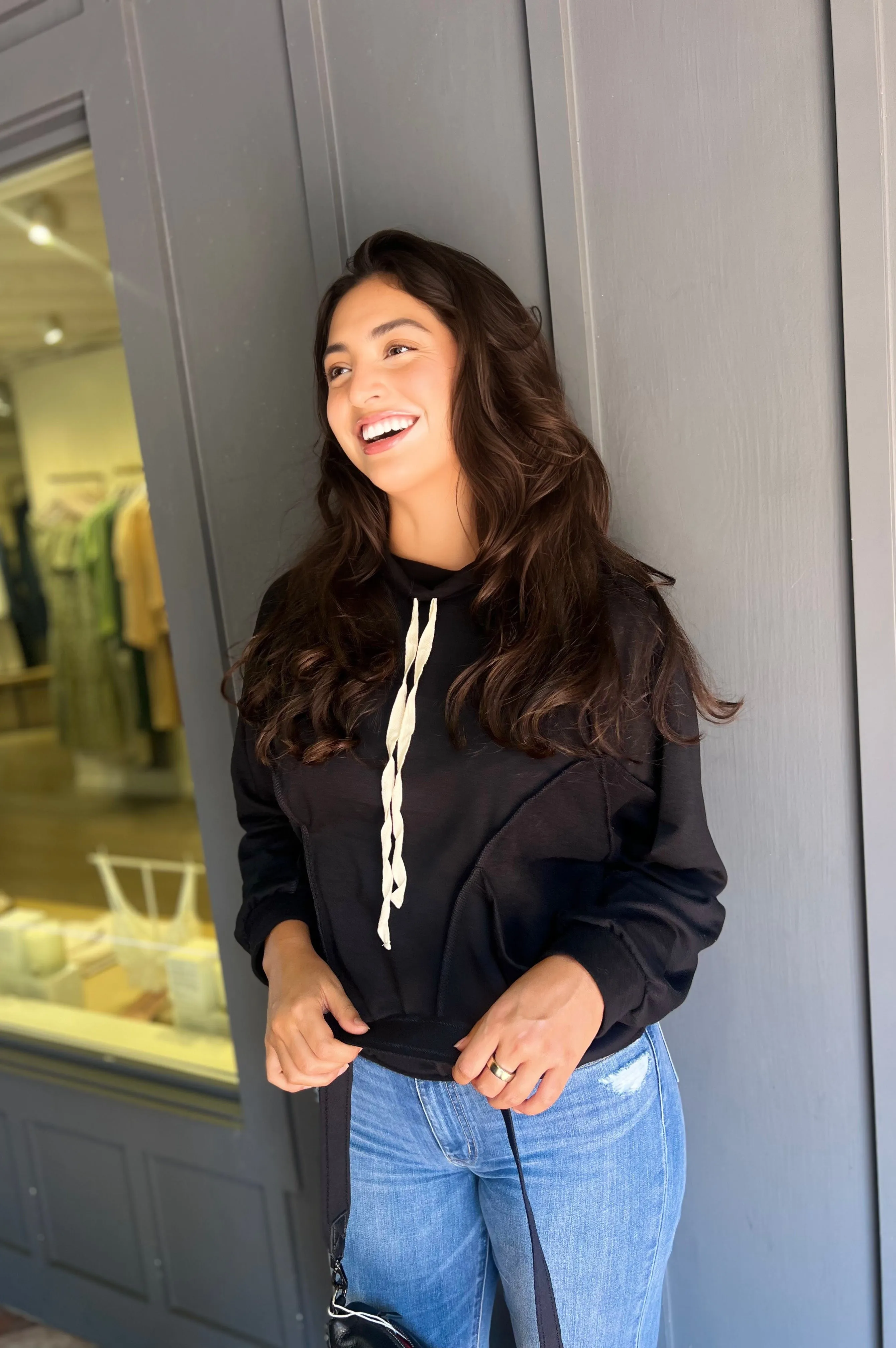 Weekend Athletics Pullover Black