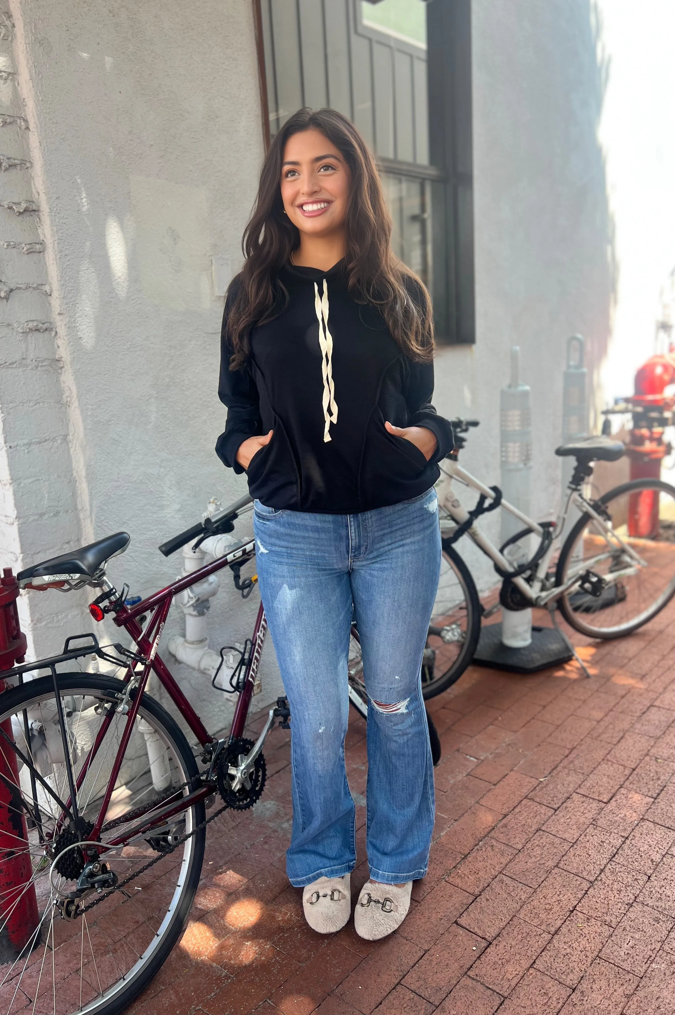 Weekend Athletics Pullover Black