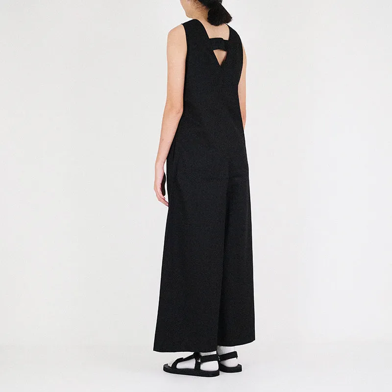Women Jumpsuit - Black - SW2302034B