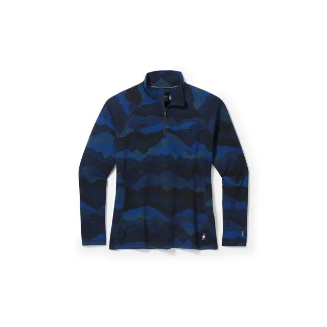 Women's Classic Thermal Merino Base Layer Pattern 1/4 Zip Plus