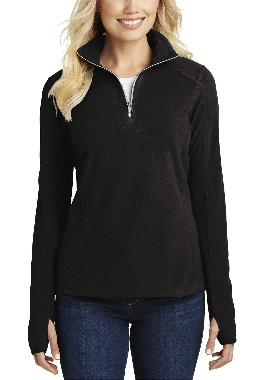 Women's Lightweight Microfleece Half-Zip Pullover