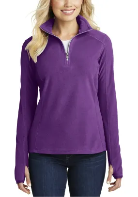 Women's Lightweight Microfleece Half-Zip Pullover