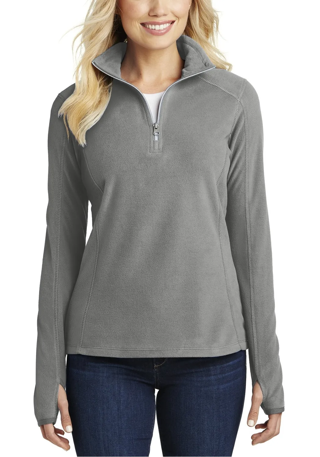 Women's Lightweight Microfleece Half-Zip Pullover