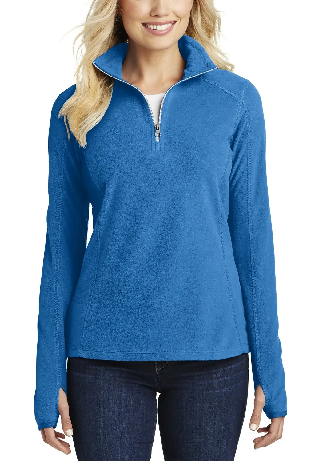 Women's Lightweight Microfleece Half-Zip Pullover