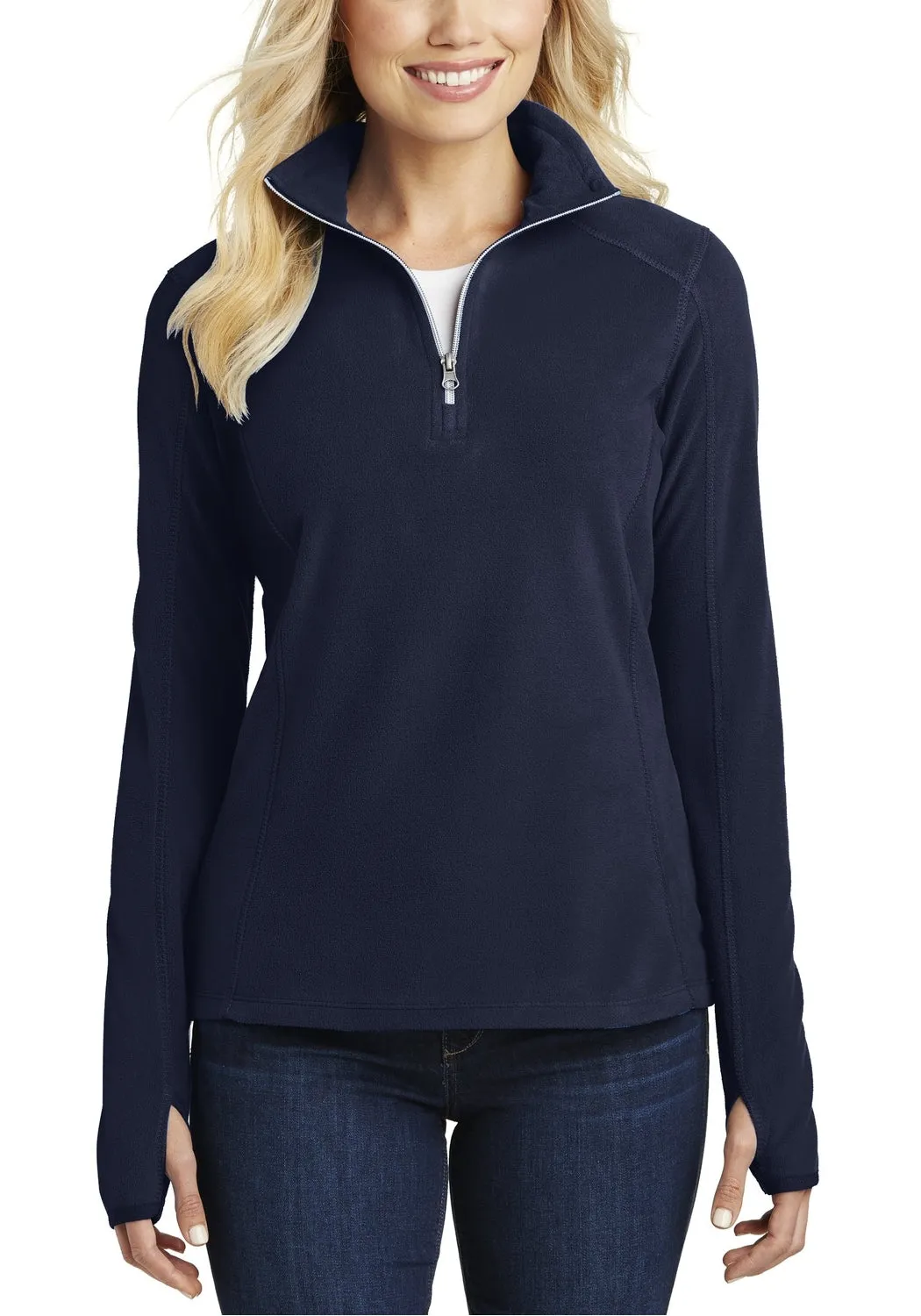 Women's Lightweight Microfleece Half-Zip Pullover