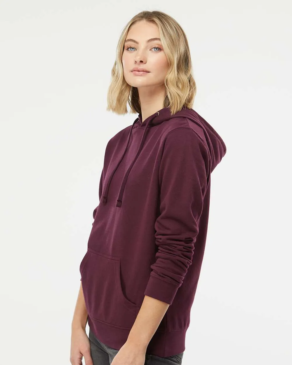 Women's Lightweight Pullover Hooded Sweatshirt