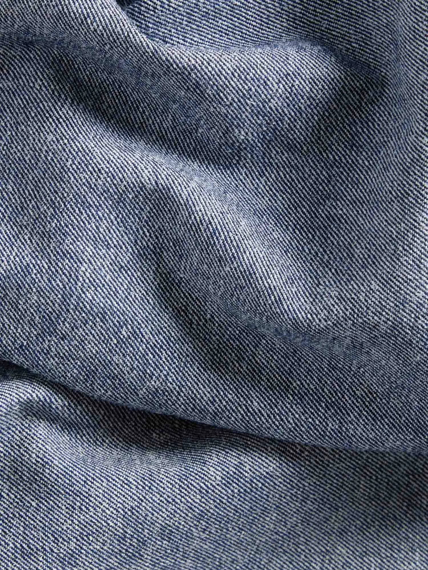 Womens Nettle Denim Straight Leg Jeans—mid wash