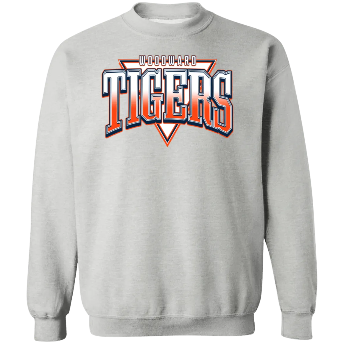 Woodward Tigers Text Crewneck