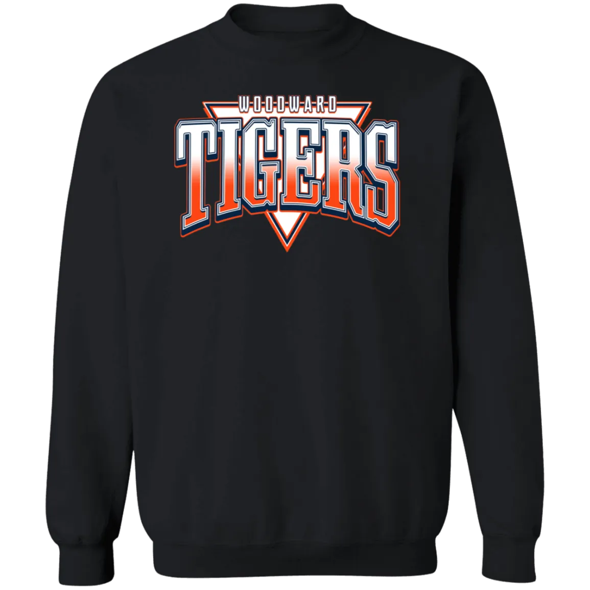 Woodward Tigers Text Crewneck