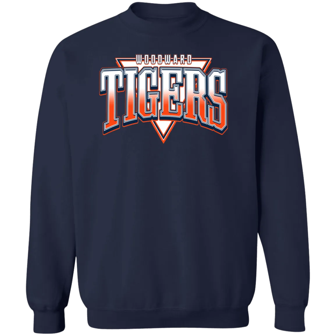 Woodward Tigers Text Crewneck