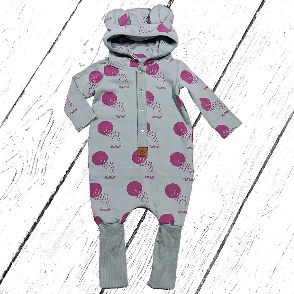 Zezuzulla Overall Eared Jumpsuit Lila Rain
