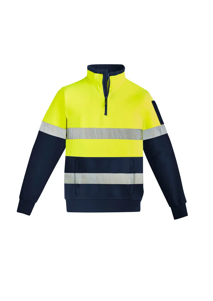 ZT567 Syzmik Men's Hi Vis 1/4 Zip Pullover - Hoop Taped